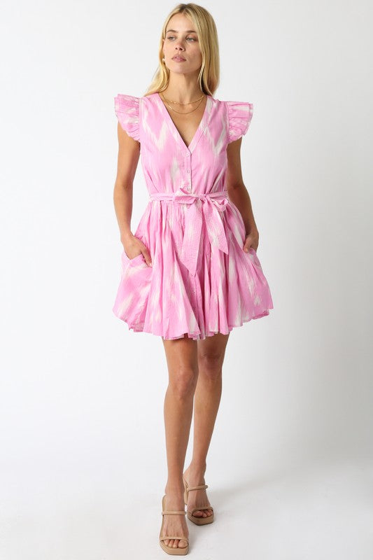 Aurora Pink Sundress
