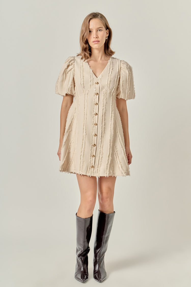 Lindsey Button Up Mini Dress