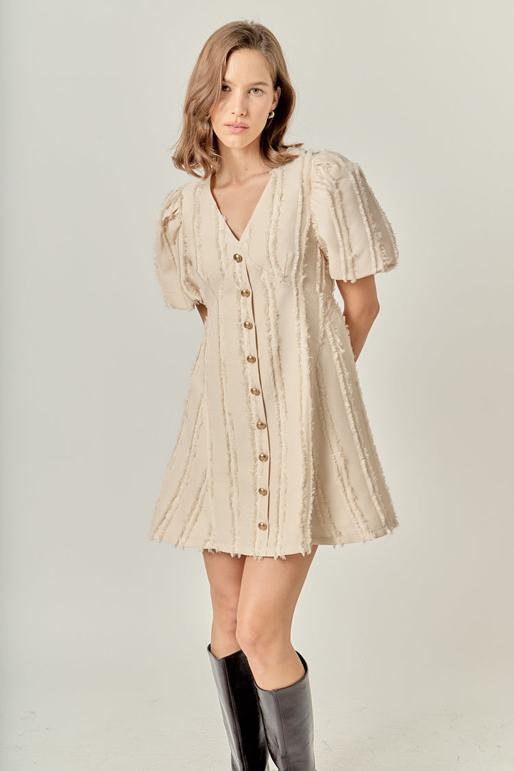 Lindsey Button Up Mini Dress