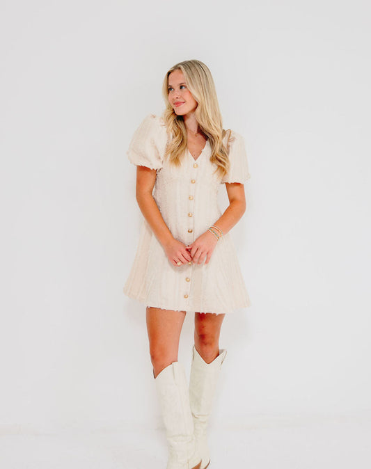 Lindsey Button Up Mini Dress