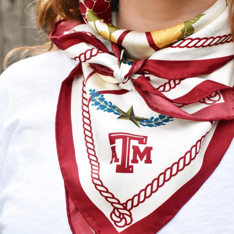 Texas A&M Aggies Silk Scarf