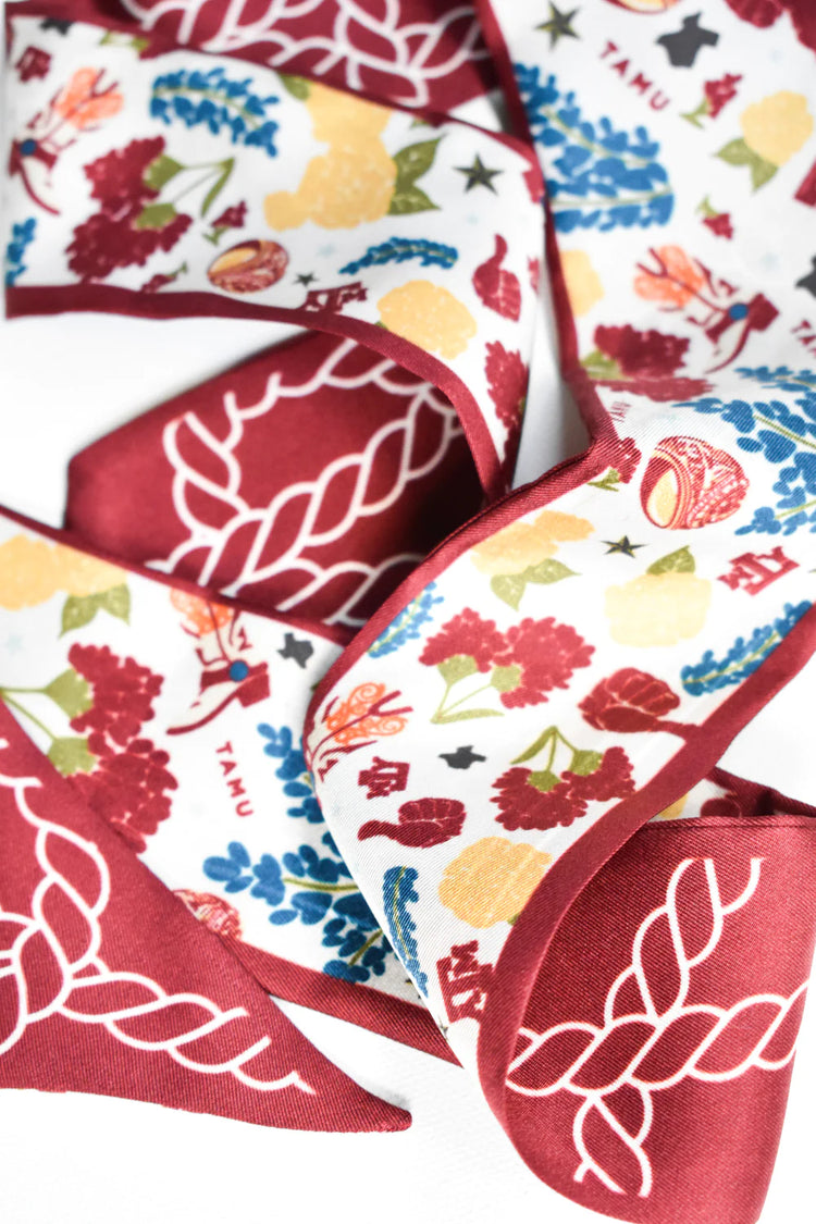 Texas A&M Aggies Twilly Silk Scarf