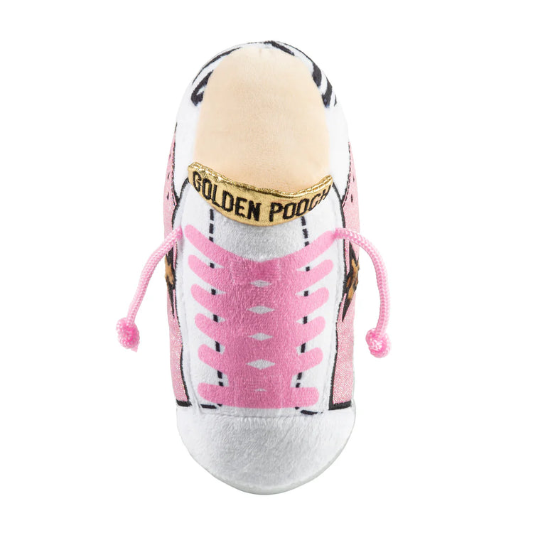 Pink Golden Pooch Sneaker - Dog Toy