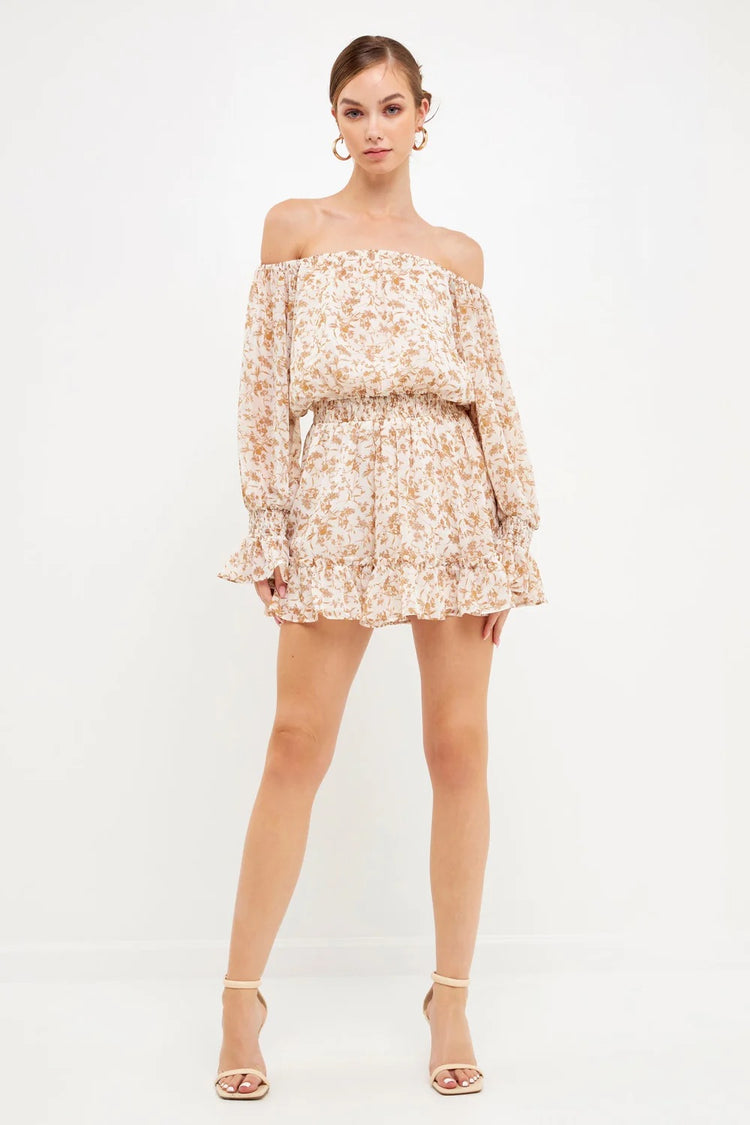 Ivy Chiffon Romper