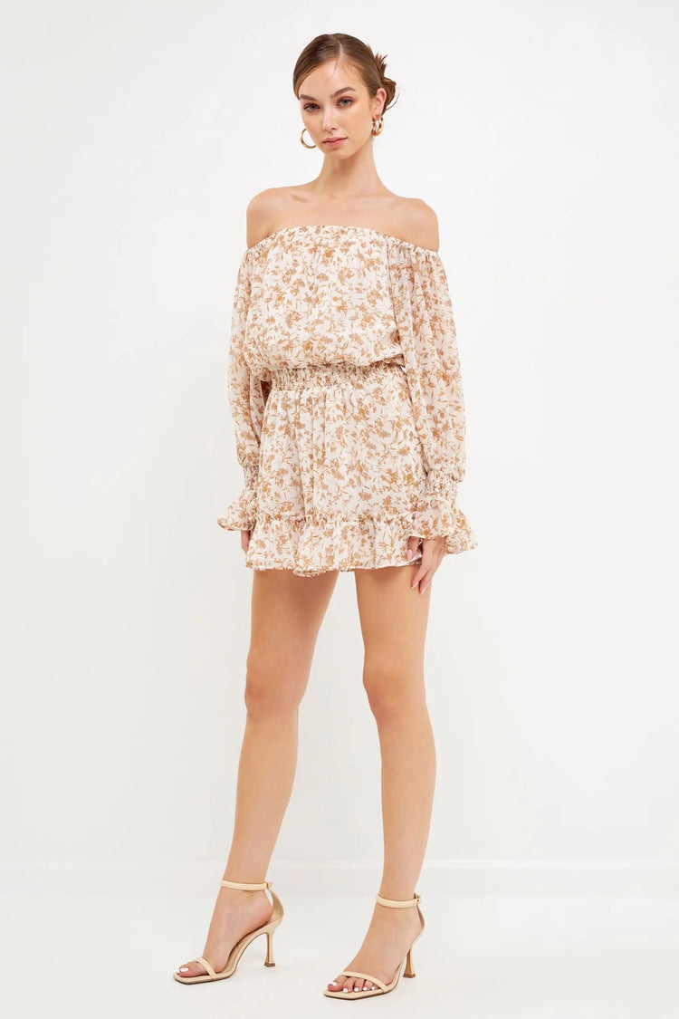 Ivy Chiffon Romper