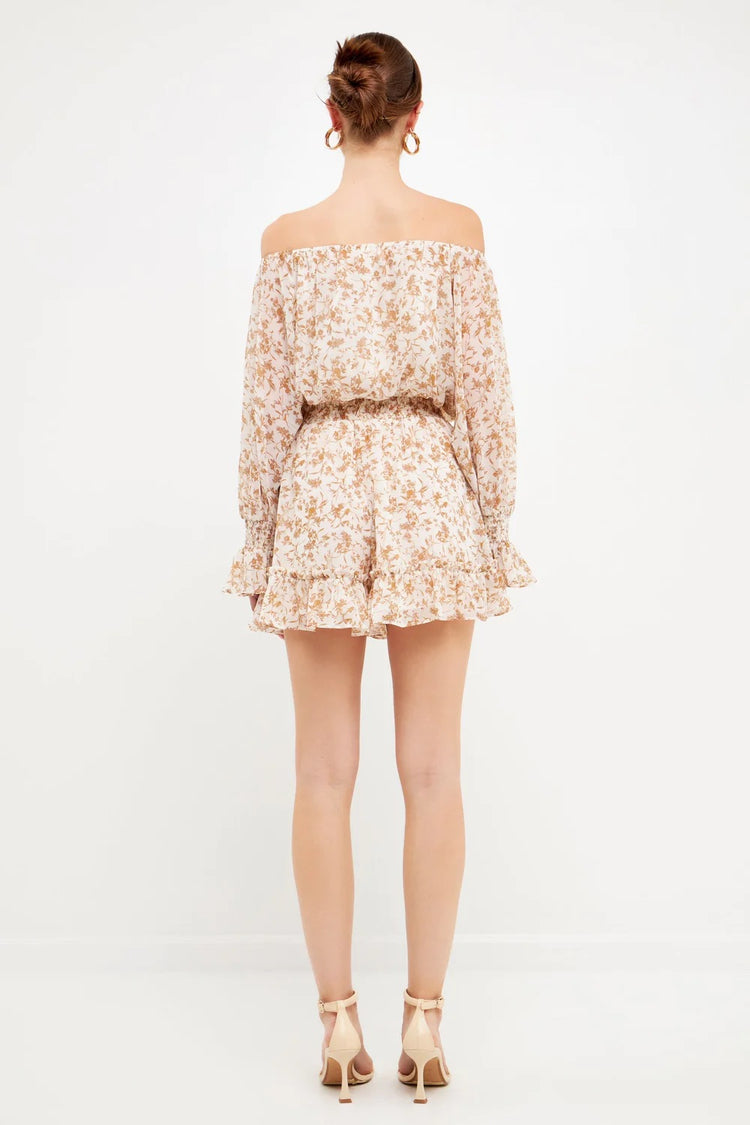 Ivy Chiffon Romper