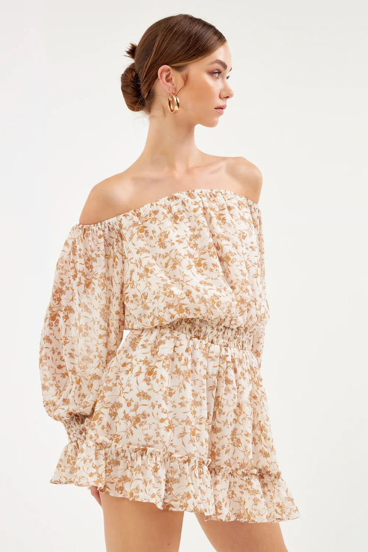 Ivy Chiffon Romper