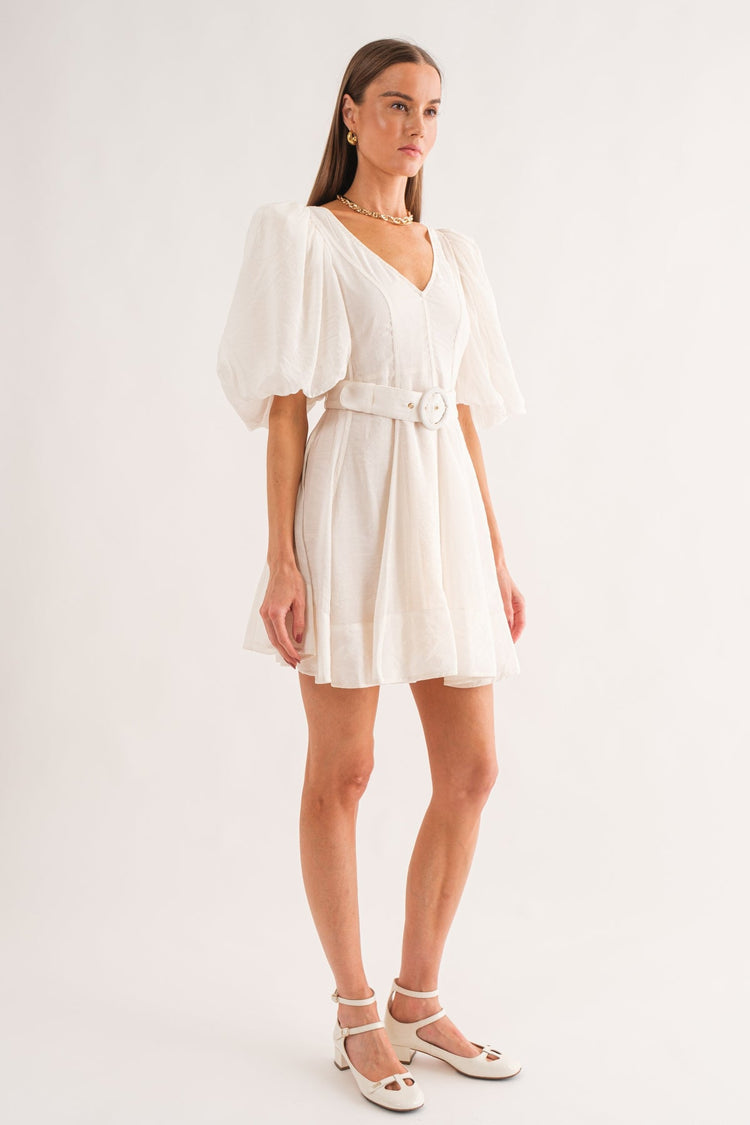 Mila Belted Mini Dress