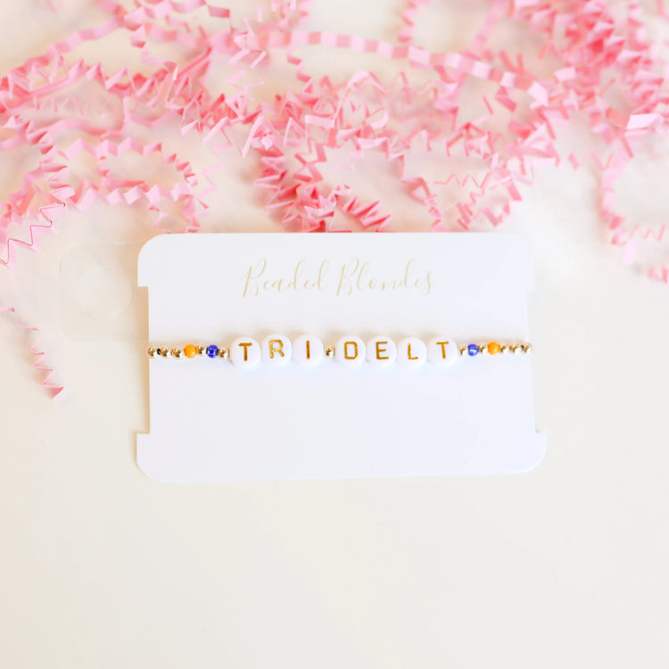 Beaded Blondes Sorority Bracelet