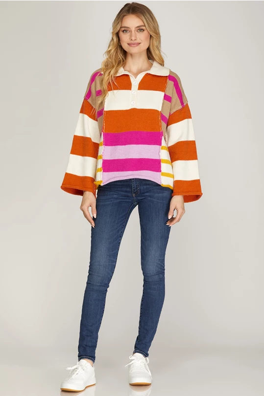 Autumn Collared Sweater