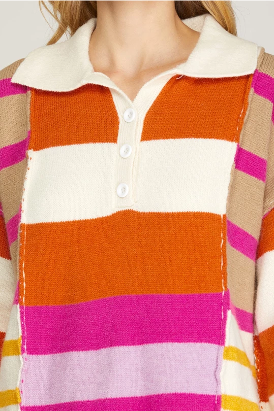 Autumn Collared Sweater