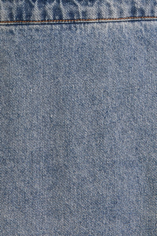 Game Time Denim Mini Dress