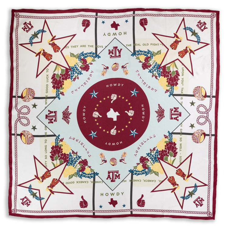 Texas A&M Aggies Silk Scarf