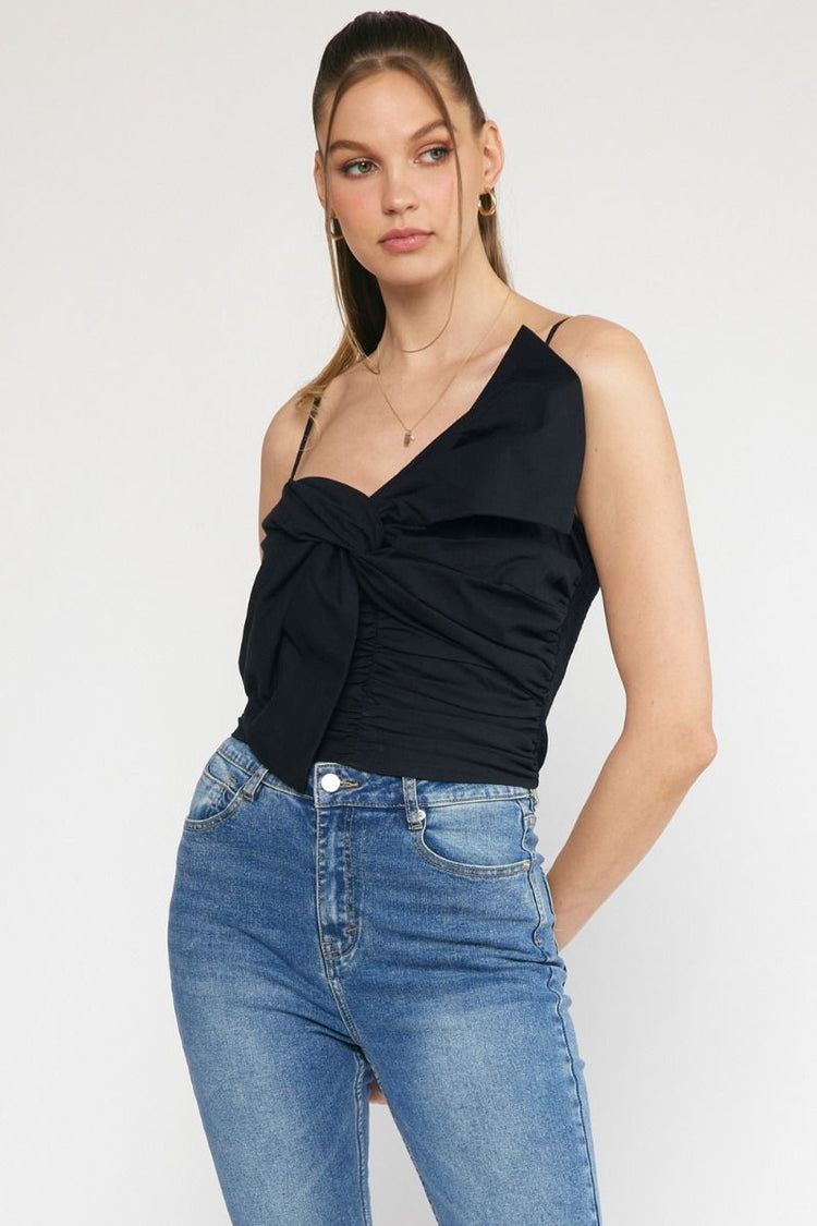 Black Bow Top