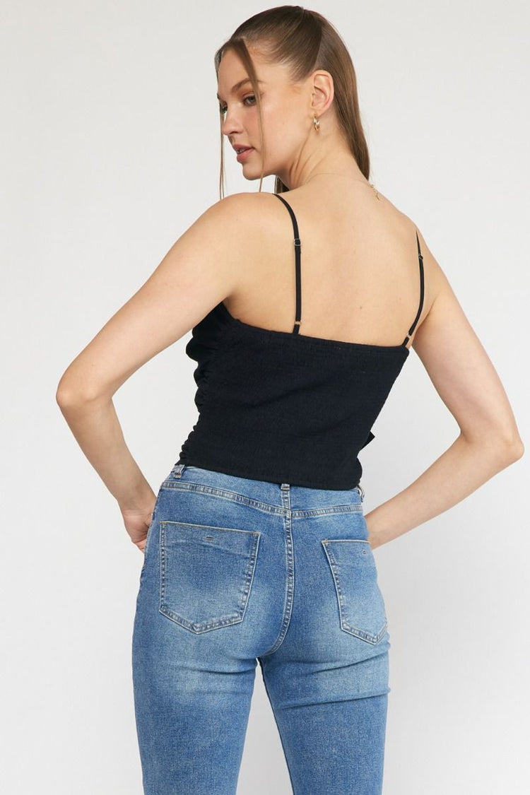 Black Bow Top