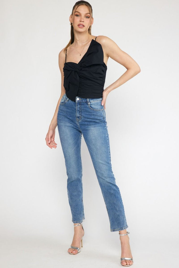 Black Bow Top