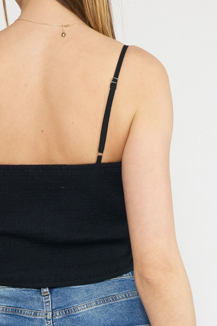 Black Bow Top