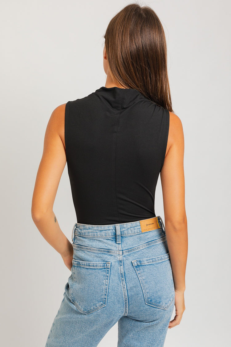 Mila Mock Neck Bodysuit