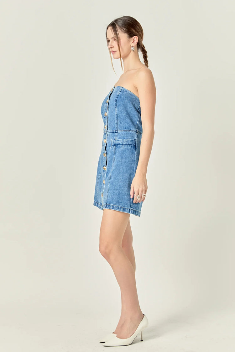 Dani Denim Mini Dress