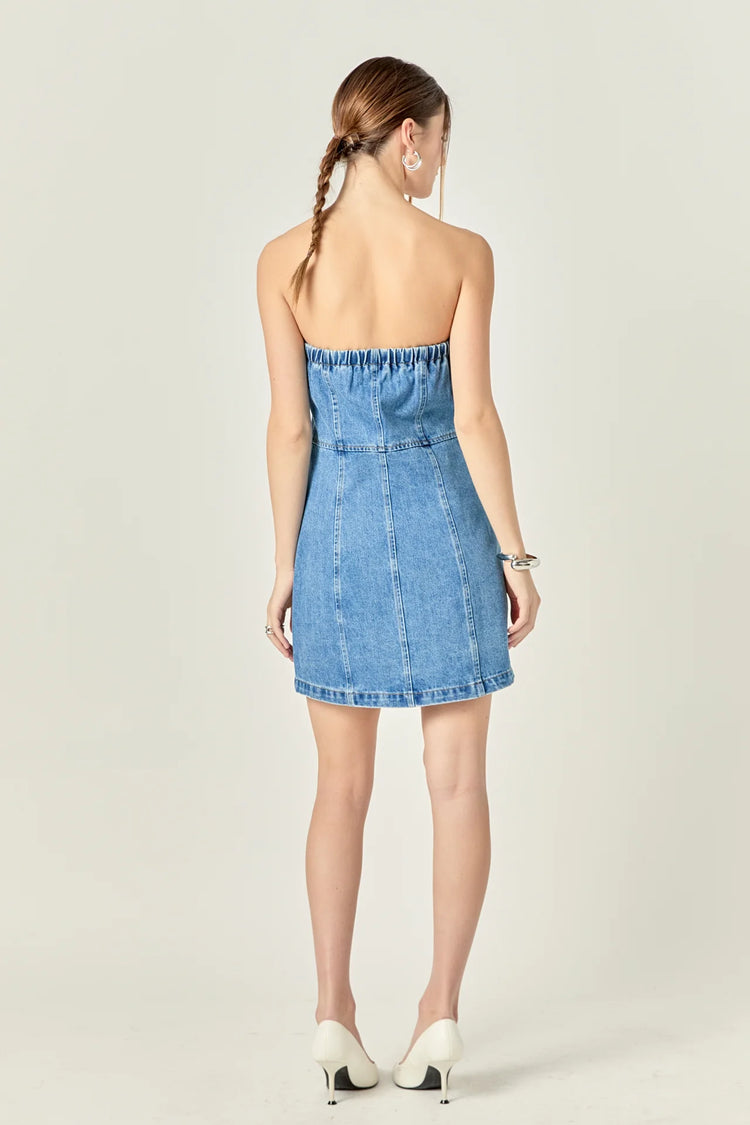 Dani Denim Mini Dress