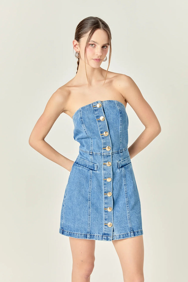 Dani Denim Mini Dress