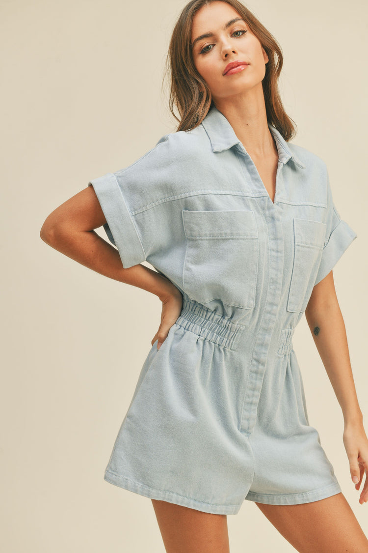 Denim Daze Romper