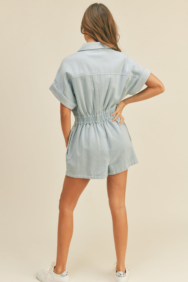 Denim Daze Romper