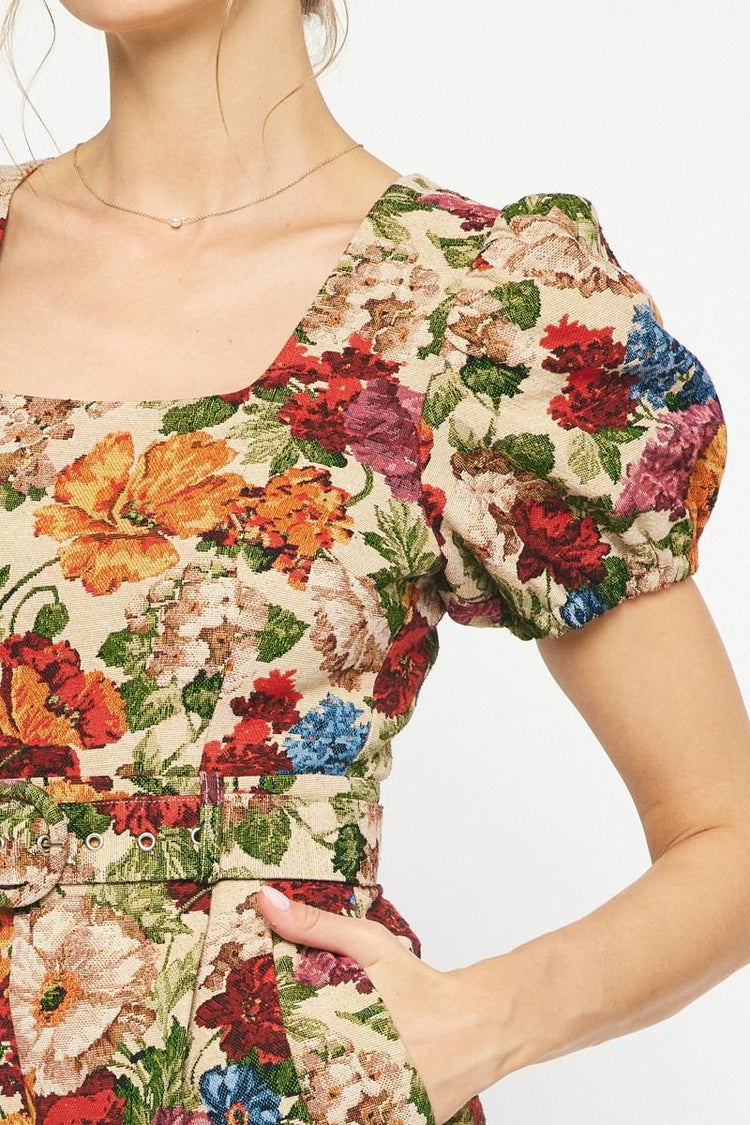 Ashton Floral Tapestry Romper