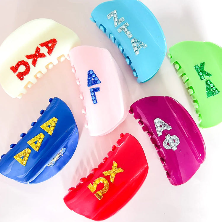 Sorority Hair Claw Clip