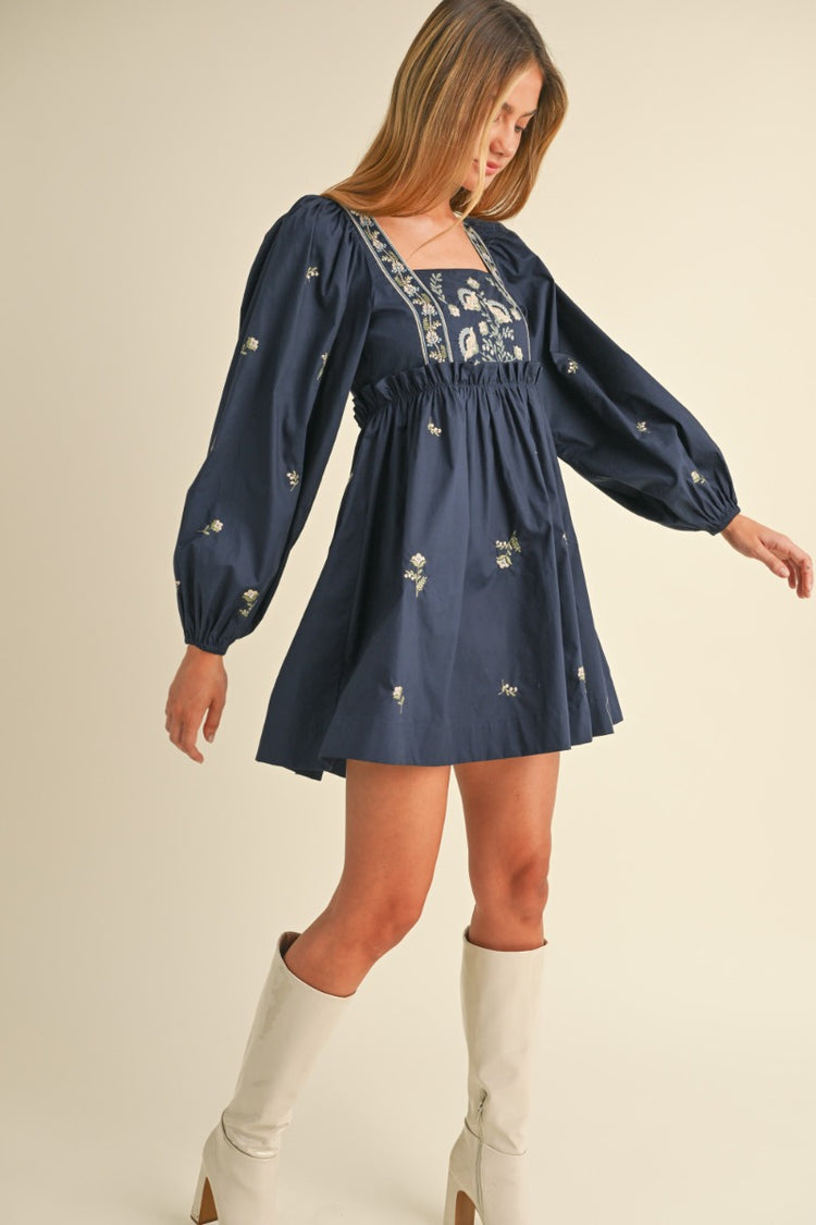 Lauren Long Sleeve Mini Dress