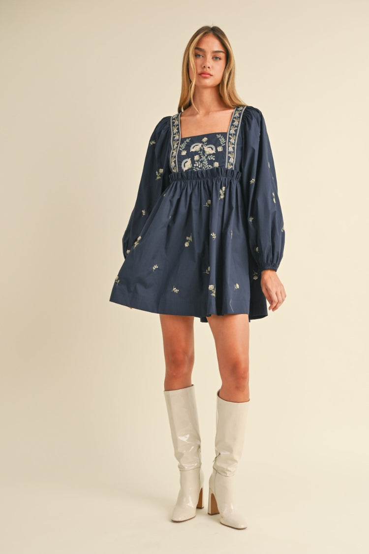 Lauren Long Sleeve Mini Dress