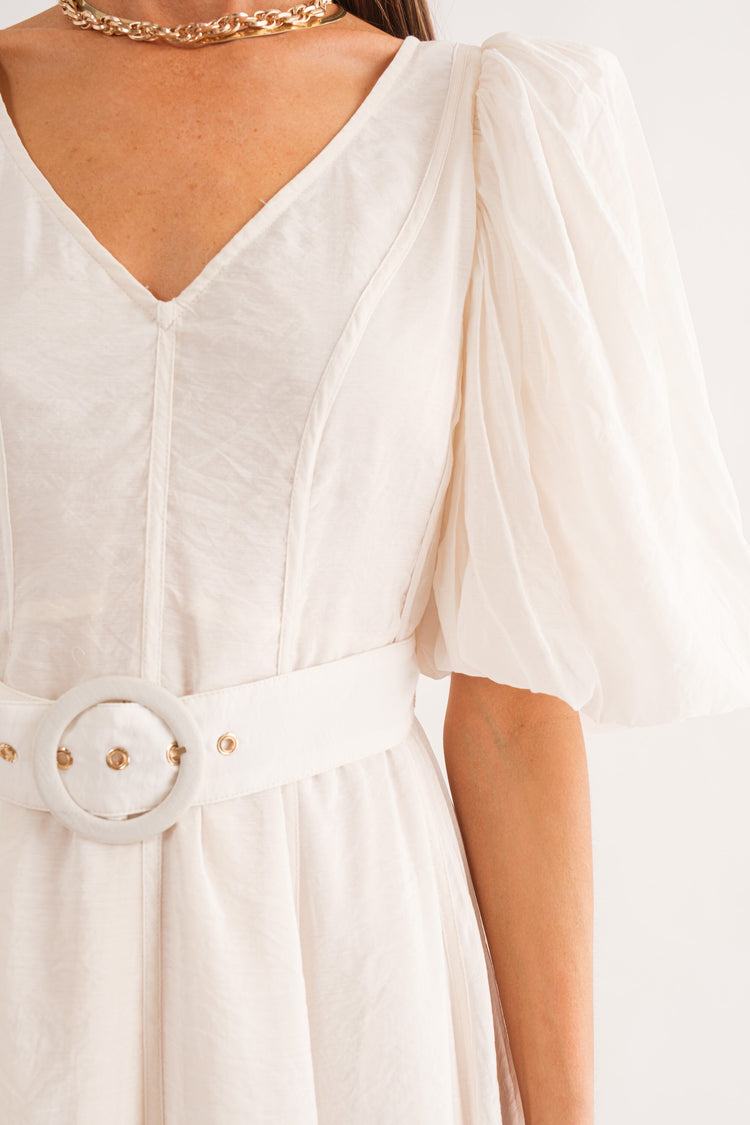 Mila Belted Mini Dress
