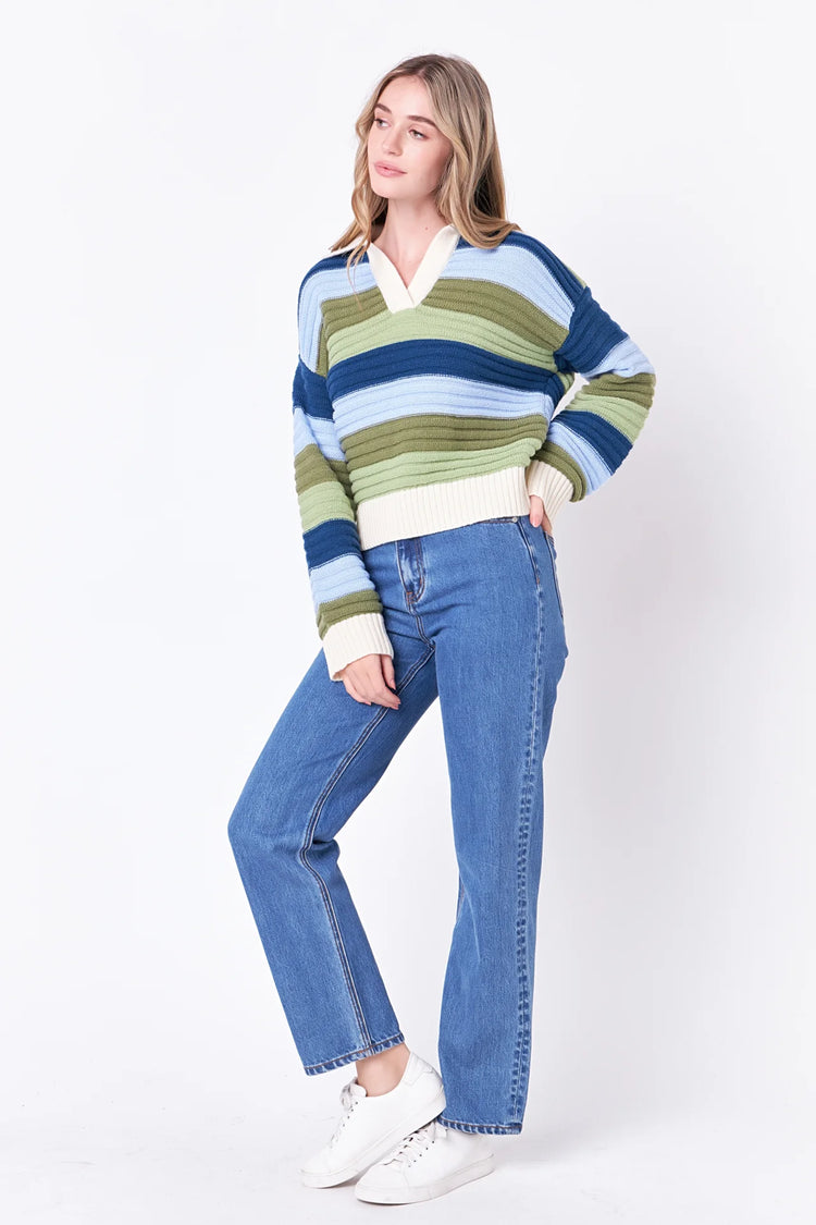 Stevie Striped Sweater