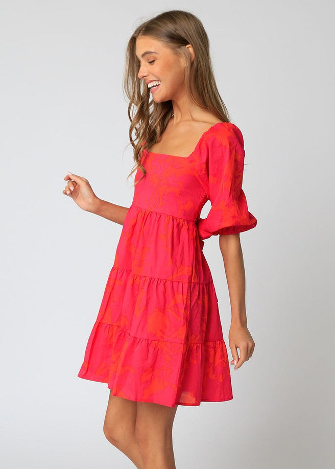 Tropical Punch Mini Dress