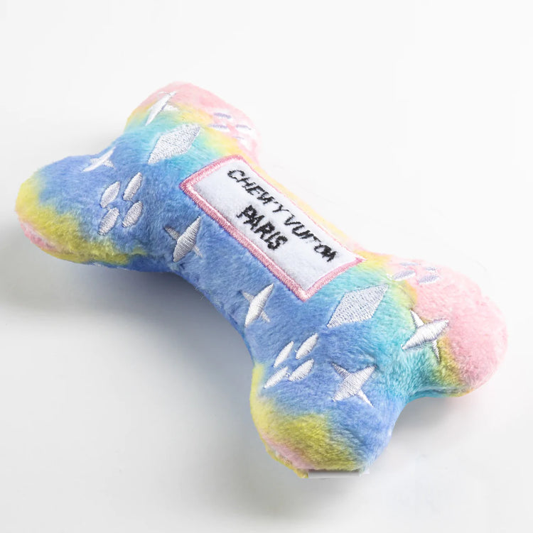 Chewy Vuitton Pink Ombre Bone - Dog Toy