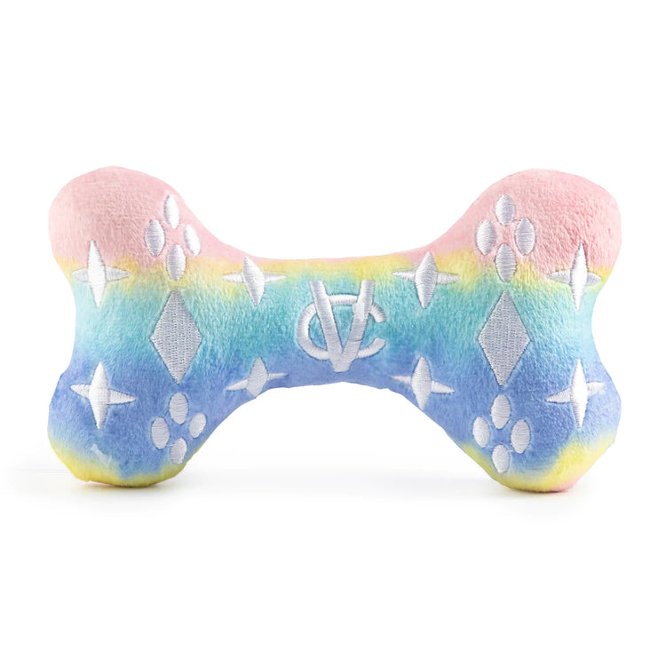 Chewy Vuitton Pink Ombre Bone - Dog Toy