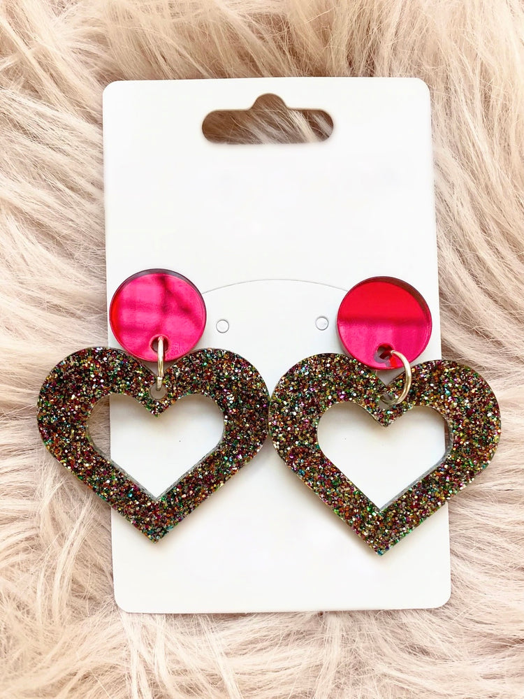 Heartbreaker Heart Earrings