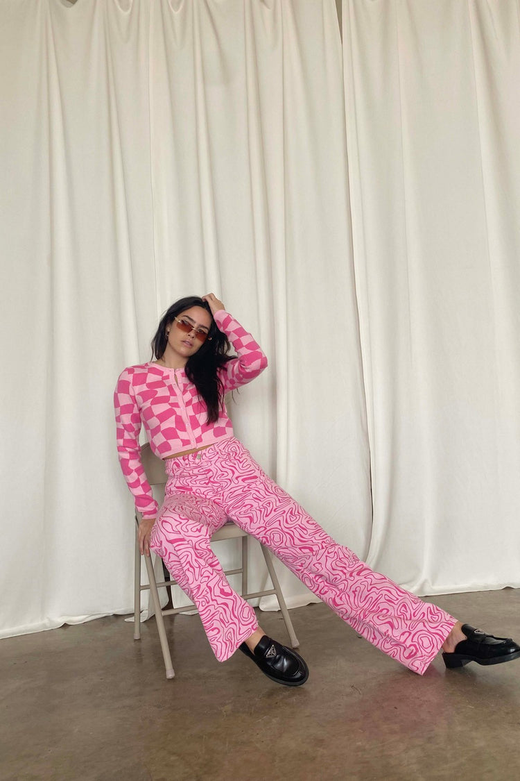 The Pink Groovy Jeans