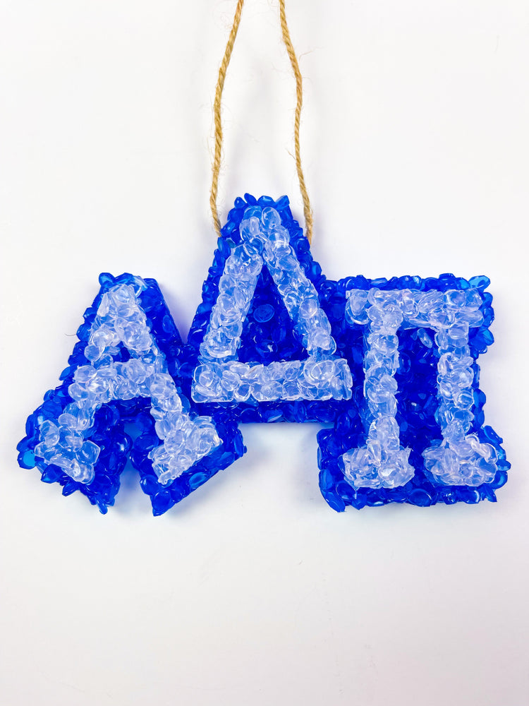 Strawberry Leather Sorority Car Freshie