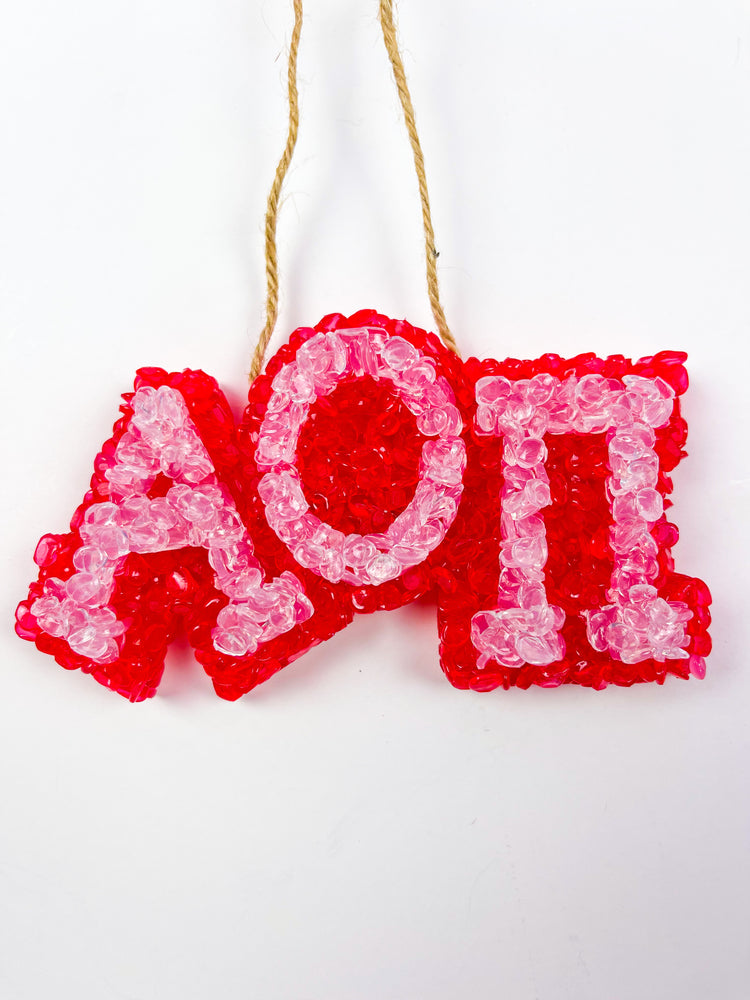 Vanilla Lavender Sorority Car Freshie