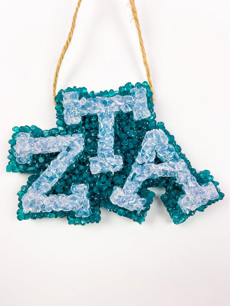 Strawberry Leather Sorority Car Freshie