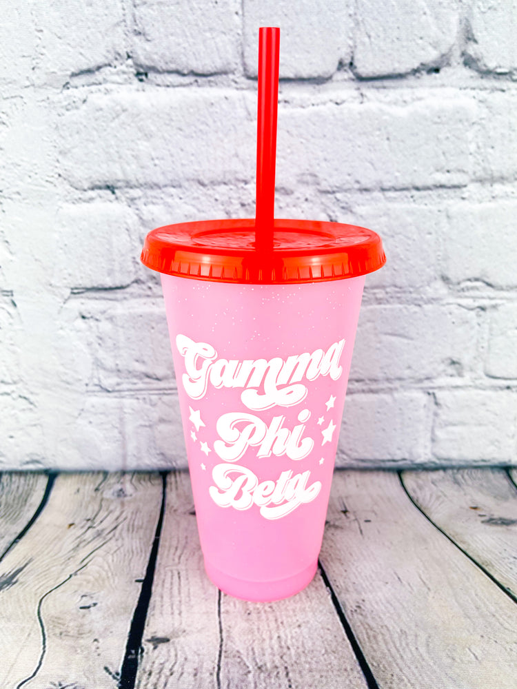 Groovy Greek Color Changing Cup