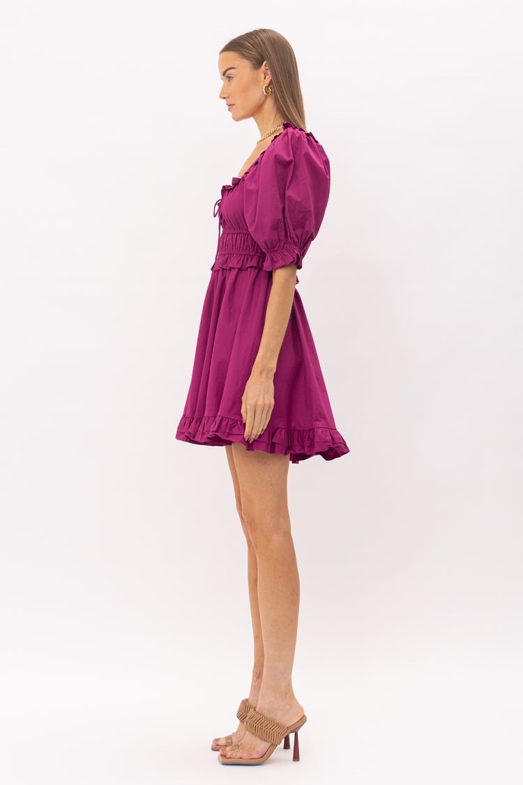 Ashlyn Poplin Mini Dress