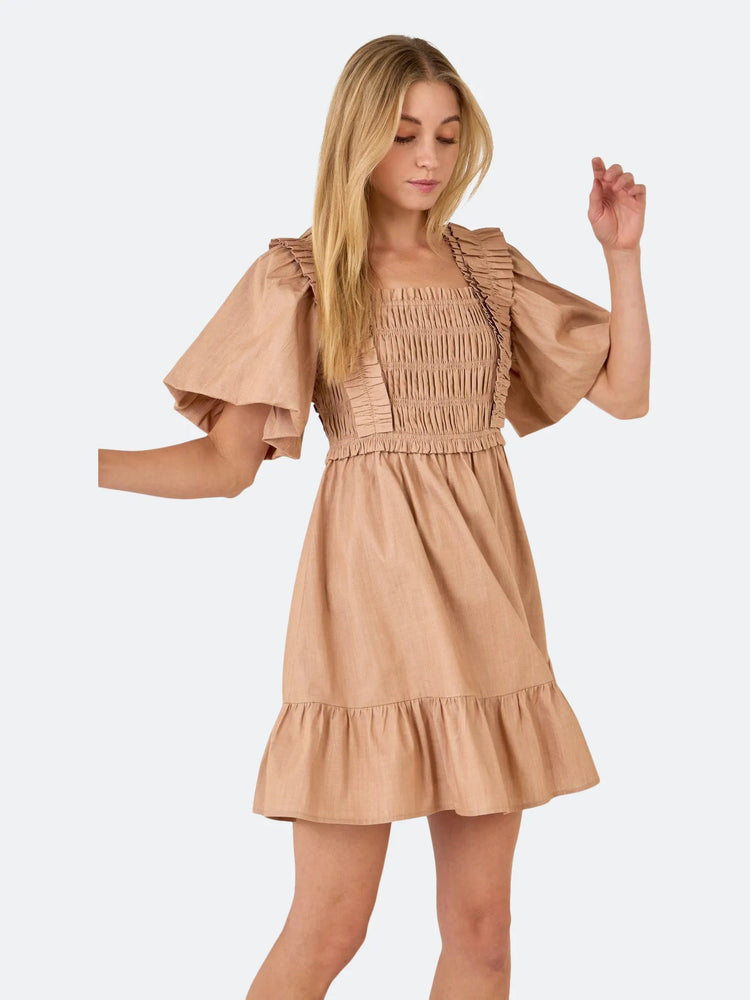 Tyler Tan Mini Dress