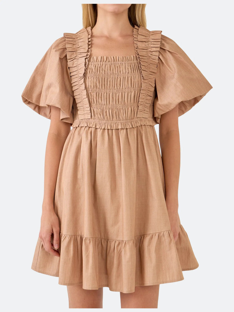 Tyler Tan Mini Dress