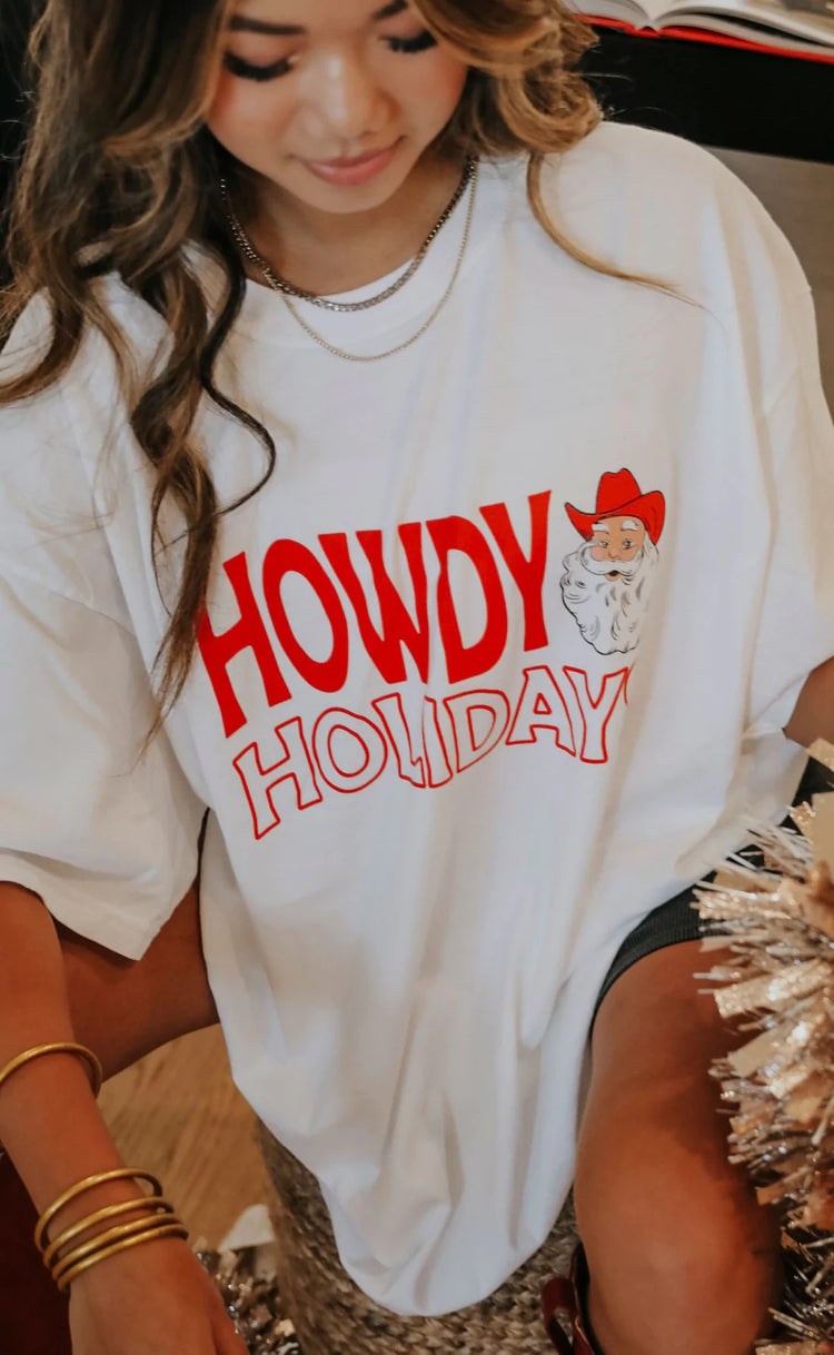 Howdy Holidays Tee