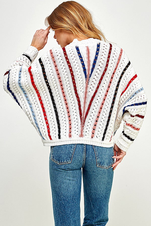 Samantha Striped Sweater