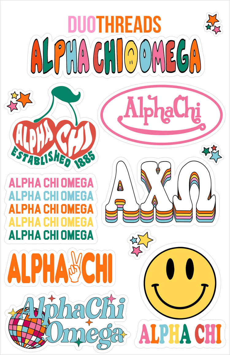 Sorority Sticker Sheet