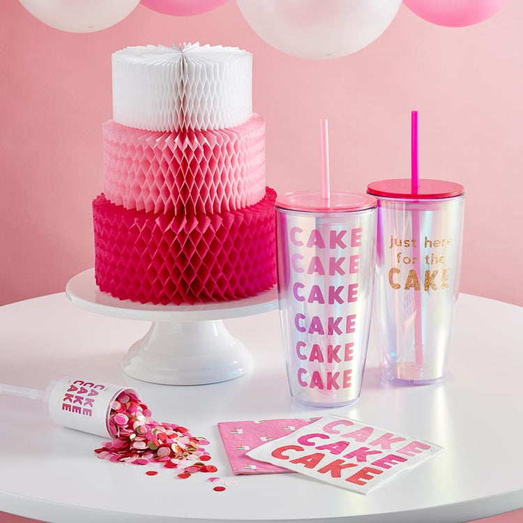 "Cake Cake Cake" Drink Napkins