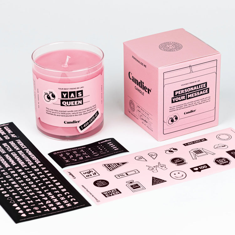 "Customize Me" Candle